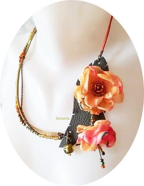 colier floral lumina de septembrie