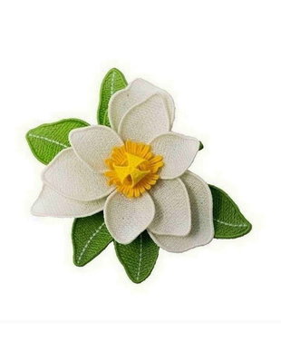 Brosa Floare Alba Magnolie