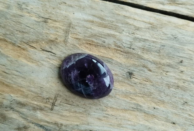 Cabochon ametist, 30x22 mm