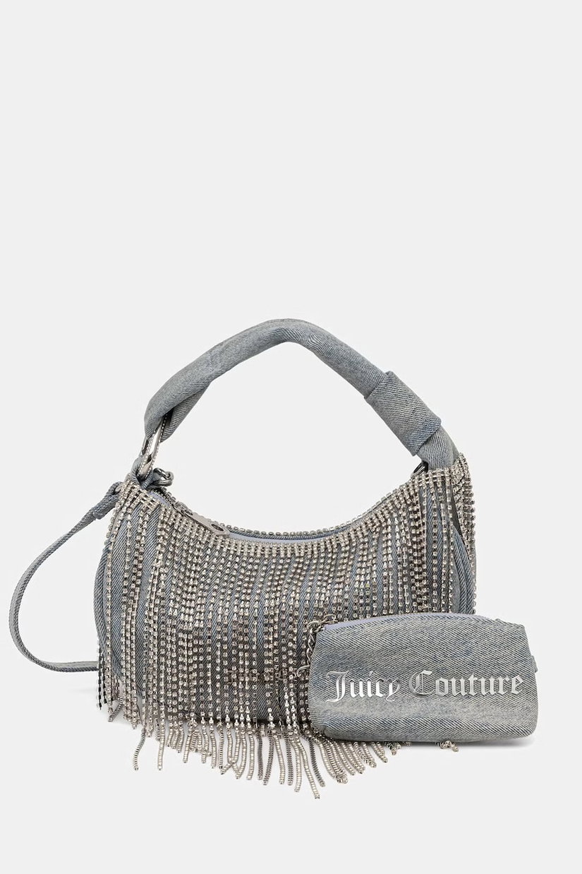 Juicy Couture geantă hobo pentru femei, din denim FIREFLIES