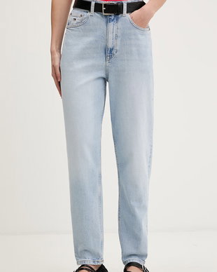 Tommy Jeans blugi mom fit pentru femei