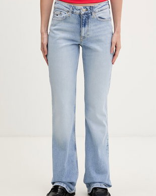 Tommy Jeans blugi bootcut pentru copii