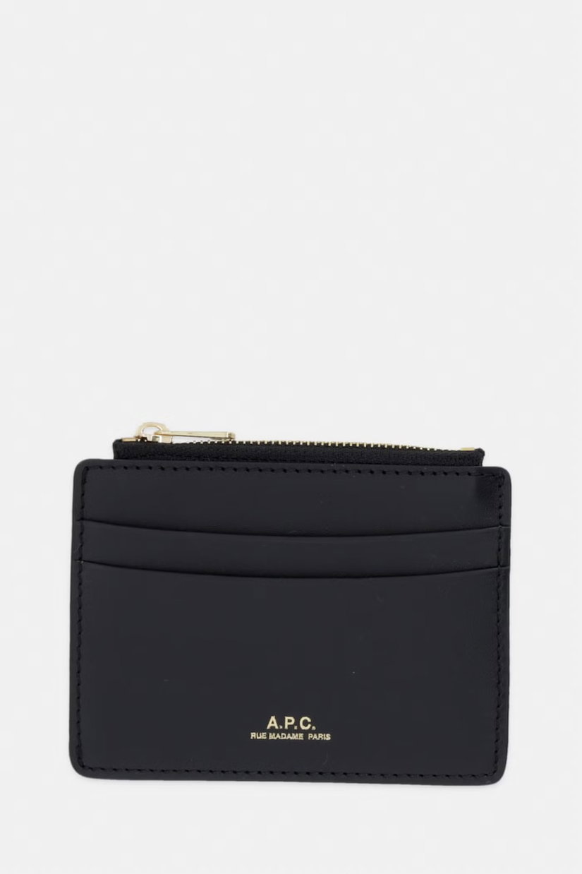 A.P.C. Portofel pentru femei, din piele Porte-carte Paris