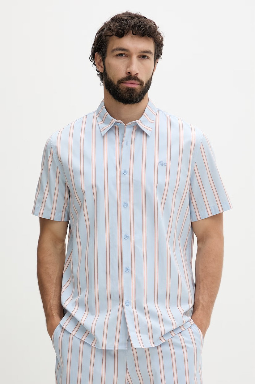 Lacoste cămașă pentru bărbați, din bumbac