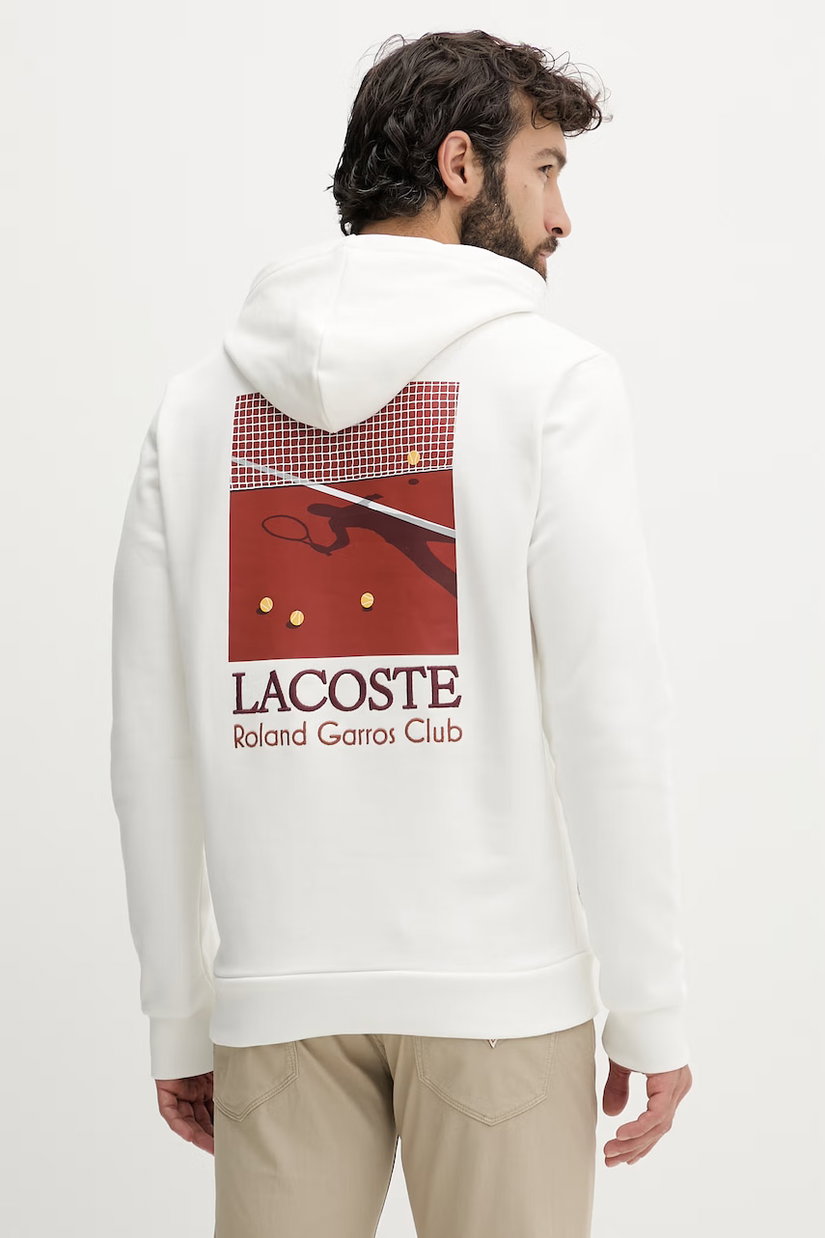 Lacoste hanorac cu glugă pentru bărbați, din bumbac