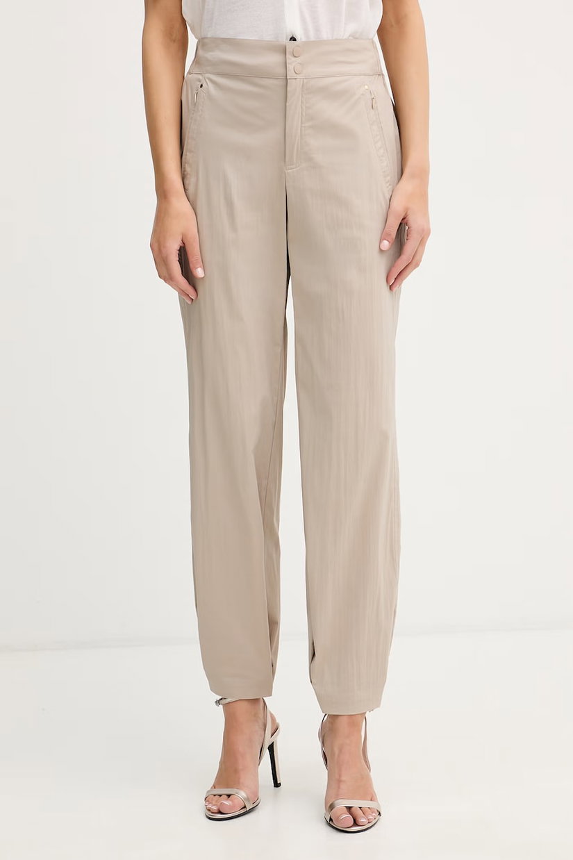 Mos Mosh pantaloni straight pentru femei, din bumbac Tahi