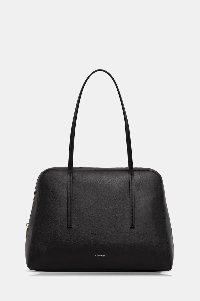 Calvin Klein geantă shopper pentru femei, cu imitație de piele
