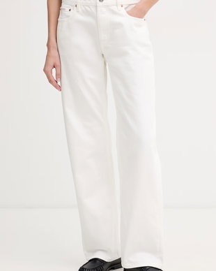 Calvin Klein Jeans blugi straight pentru femei