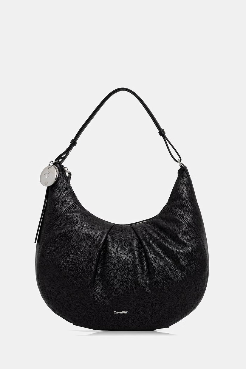Calvin Klein geantă hobo pentru femei, cu imitație de piele