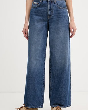 Calvin Klein Jeans blugi wide leg pentru femei