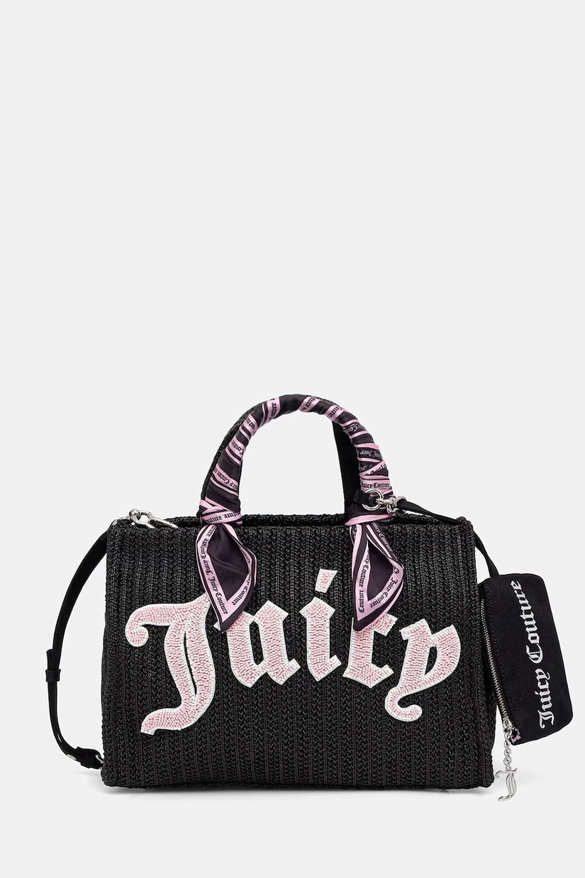 Juicy Couture geantă crossbody pentru femei împletită IRIS BEADS