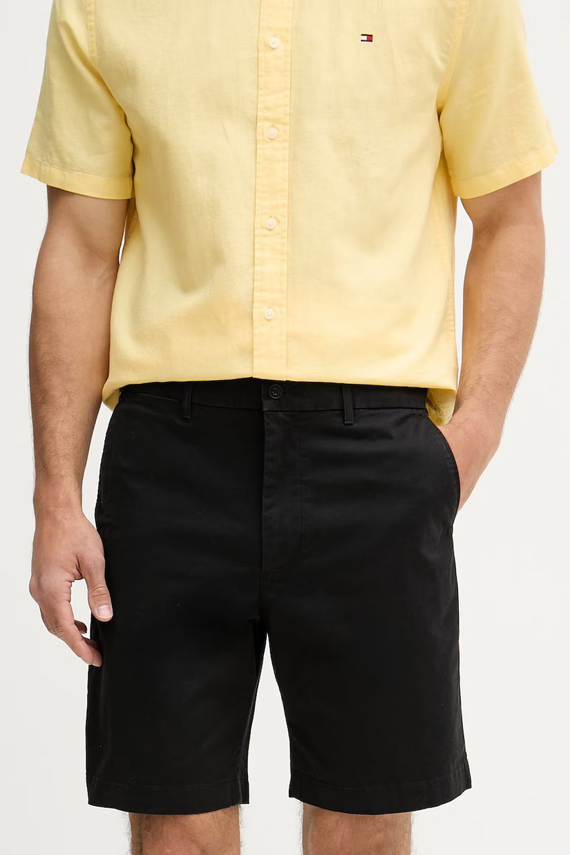 Tommy Hilfiger pantaloni scurți chino pentru bărbați, din bumbac cu elastan
