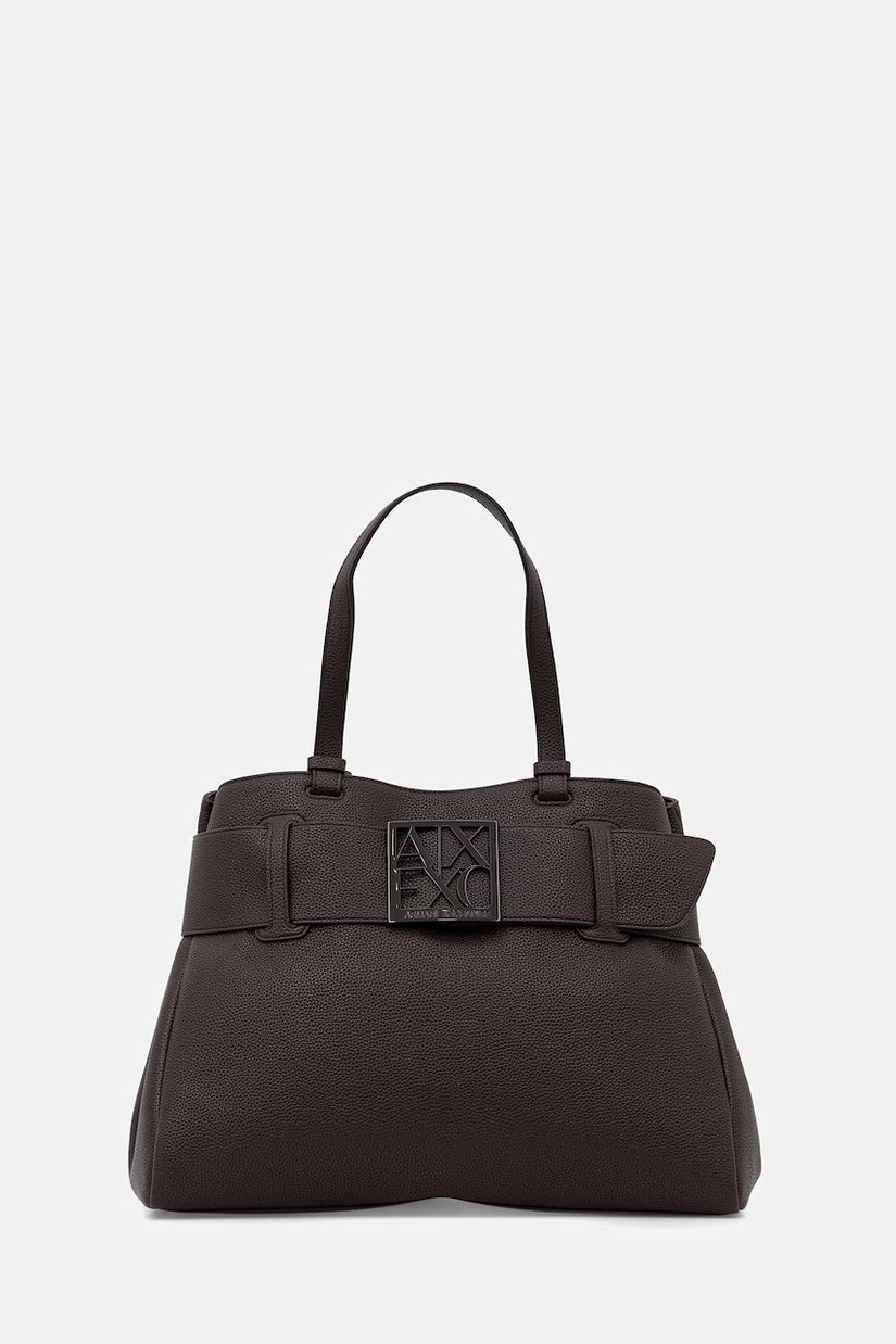 Armani Exchange geantă shopper pentru femei cu imitație de piele