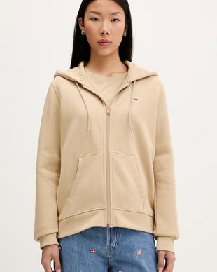 Tommy Jeans hanorac cu fermoar pentru femei