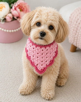 Bandana crosetata