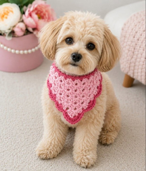 Bandana crosetata