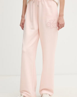 Calvin Klein Jeans pantaloni de trening pentru femei din bumbac