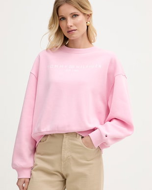 Tommy Hilfiger hanorac pentru femei, cu bumbac