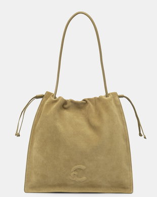 Coccinelle Geantă shopper de damă din piele întoarsă COCCINELLEDULSE SUEDE