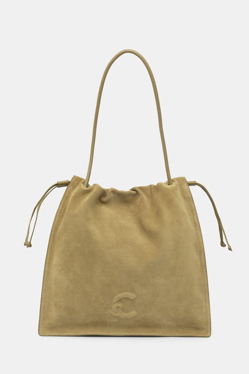 Coccinelle Geantă shopper de damă din piele întoarsă COCCINELLEDULSE SUEDE