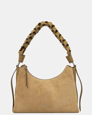 Coccinelle geantă de mână din piele întoarsă BOHEME SUEDE BIMATERIAL