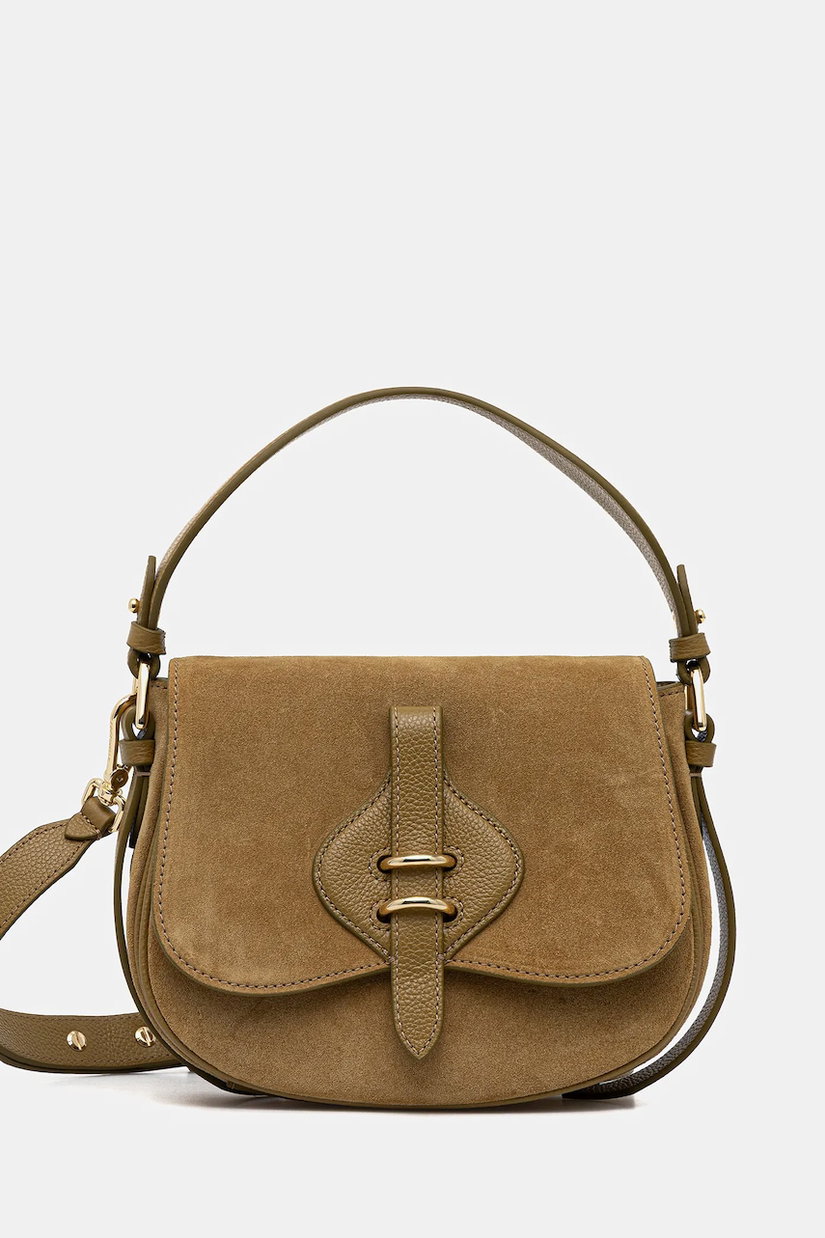 Coccinelle geantă de piele MAVERY SUEDE