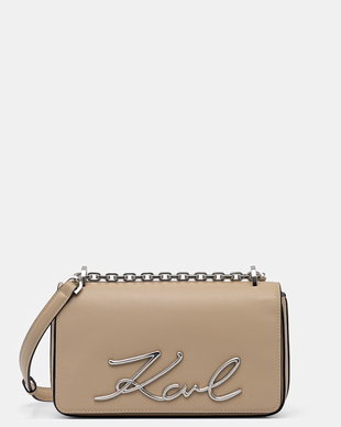 Karl Lagerfeld geantă crossbody pentru femei din piele K/SIGNATURE