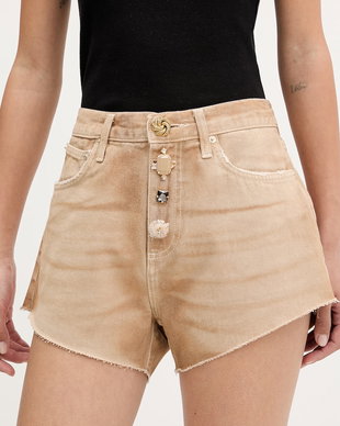 ViCOLO Pantaloni scurți pentru femei din denim