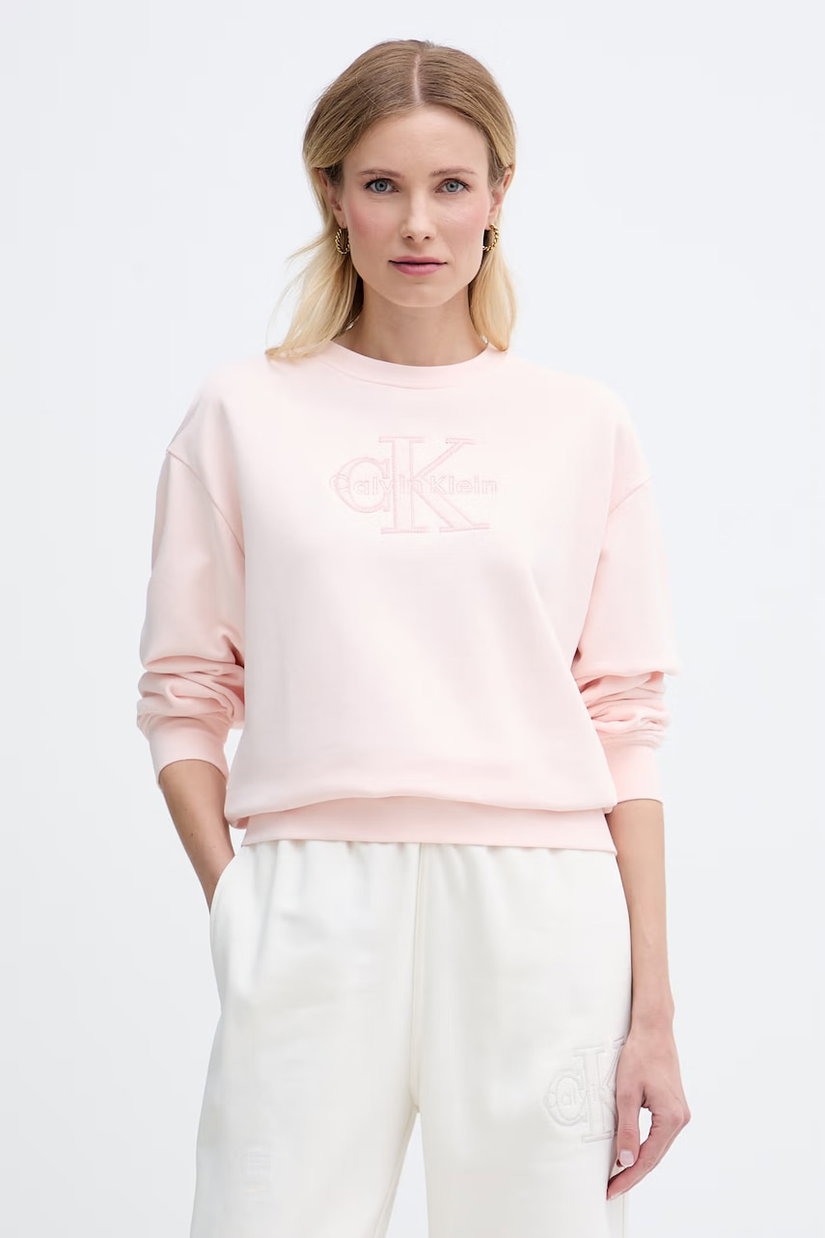 Calvin Klein Jeans hanorac pentru femei din bumbac