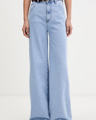 ViCOLO blugi wide leg pentru femei