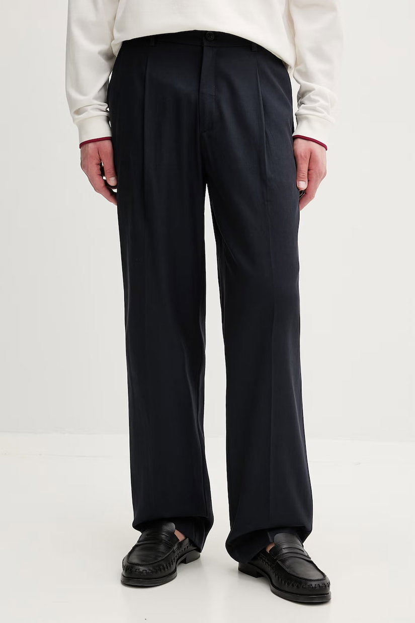 Les Deux Pantaloni de costum pentru bărbați cu lyocell