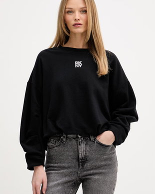 DKNY hanorac pentru femei din bumbac
