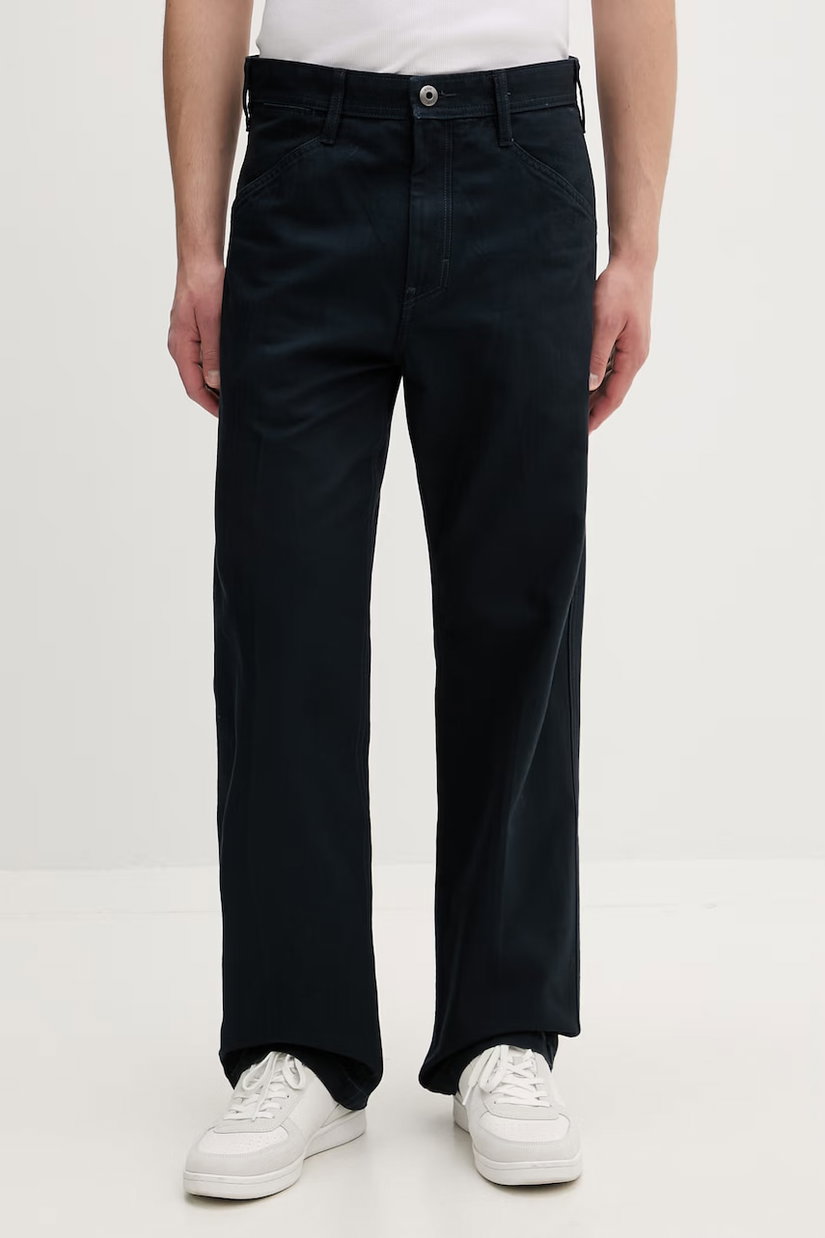 G-Star pantaloni regular pentru bărbați din bumbac 5pkt Relaxed Straight