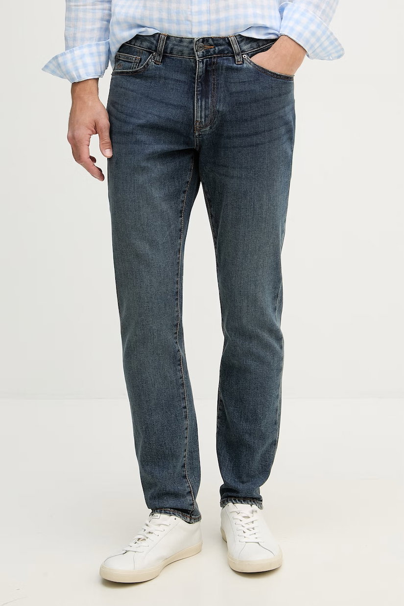 Armani Exchange blugi slim fit pentru bărbați