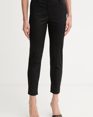 Weekend Max Mara pantaloni pentru femei, din bumbac cu elastan CECCO