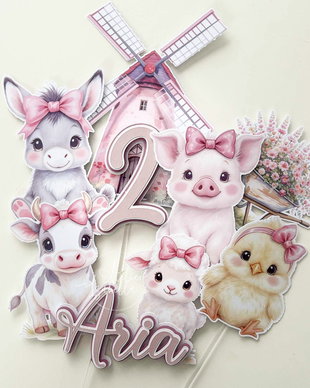 Set Cake Toppers