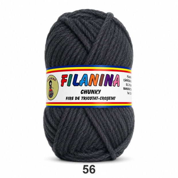Fir tip CHUNKY, 100% Lâna merinos