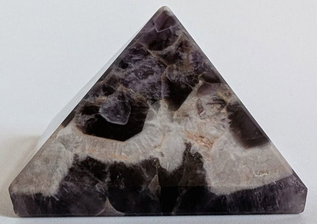 Ametist Chevron - Piramida piatra semipretioasa