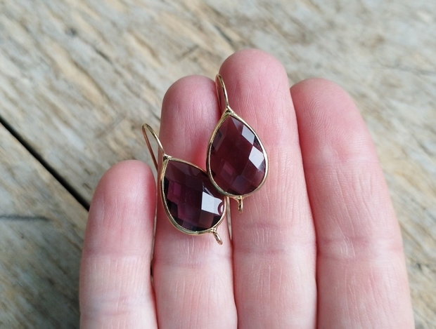 Baze cercei, 32x14 mm (1 pereche)