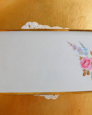 Portelan  vintage Germania,  tava pentru aperitive  calitate extra