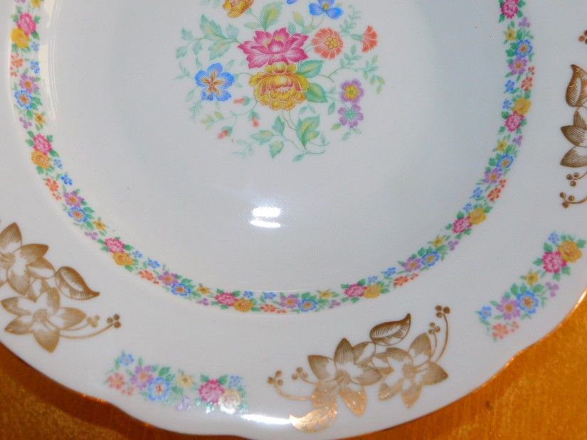 Portelan vintage Bavaria,   farfurie adinca pentru spaghete