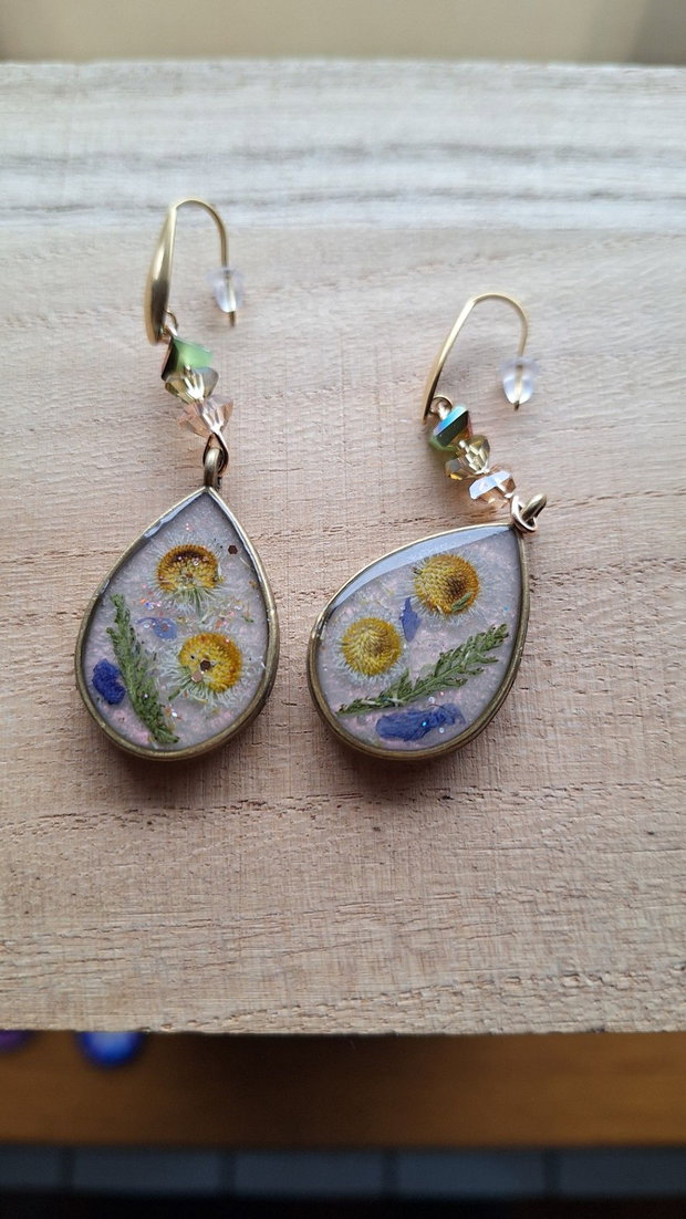 Natură Conservată Set handmade cu flori de câmp
