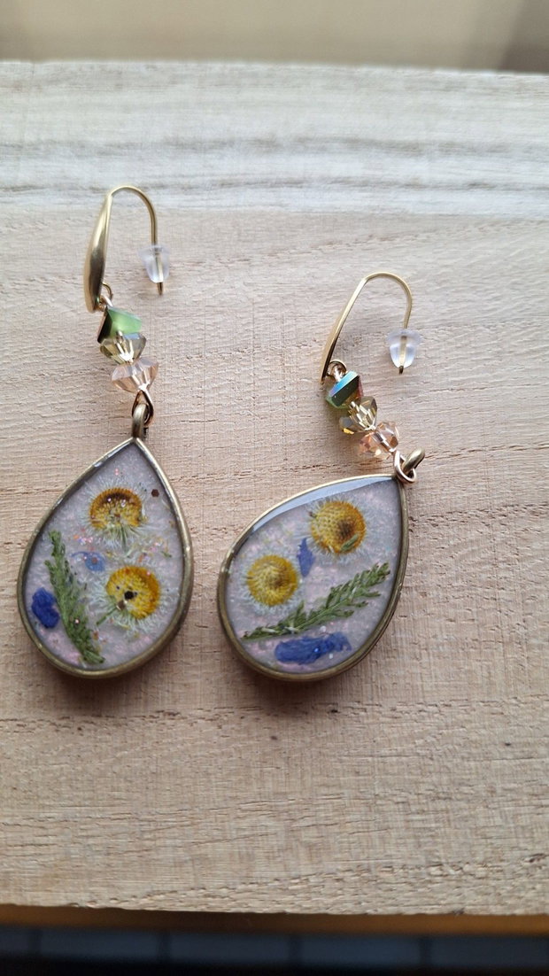 Natură Conservată Set handmade cu flori de câmp