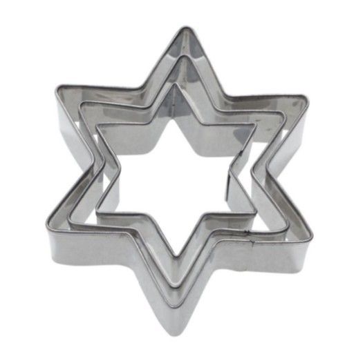 KT0016 - SET Cutter / forma pt prajituri / lut polimeric, stele