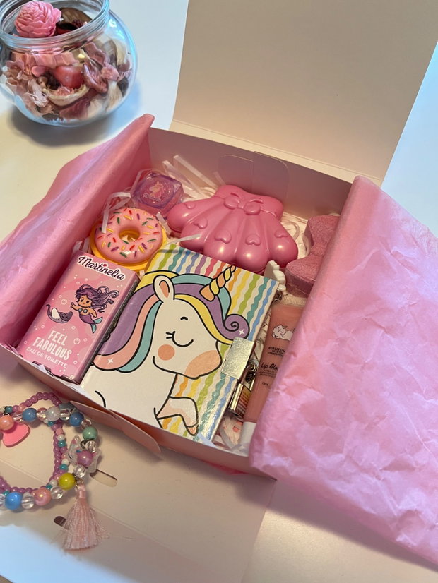 Set cadou 1 Iunie Unicorn | Cutie surprize fetițe