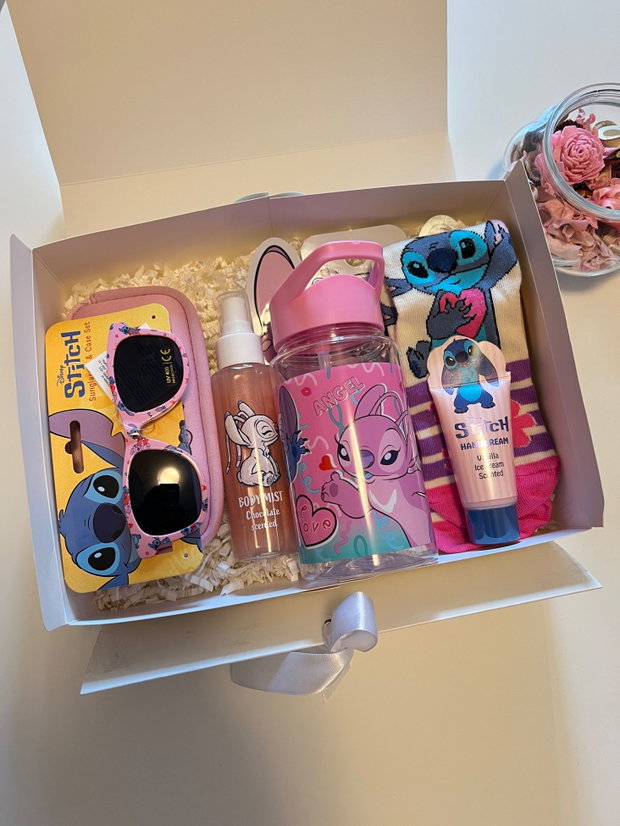 Cutie cadou Disney Stitch Angel | ziua copilului fetițe 7-14 ani