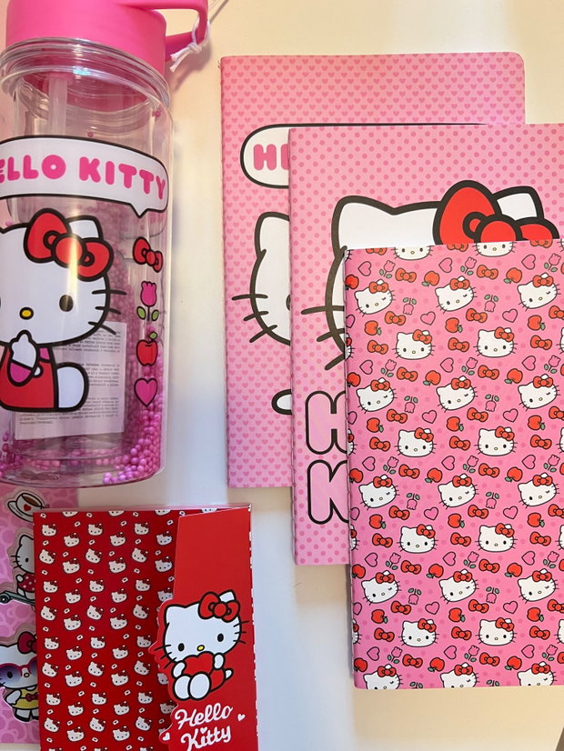 Set cadou Hello Kitty Fetițe | Cutie 1 Iunie Sanrio Kuromi