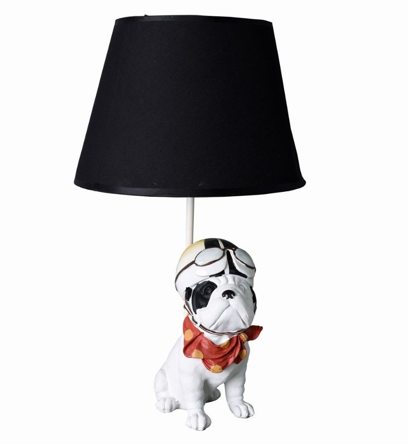 Buldog motociclist-lampa de masa