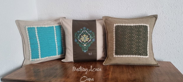 Set de trei perne decorative