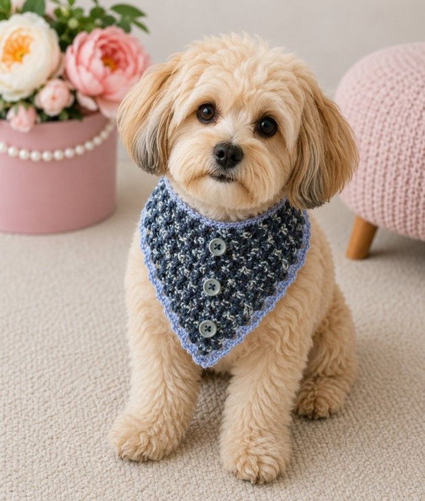 Bandana crosetata